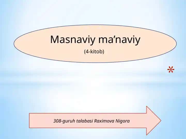 Masnaviy ma’naviy (4-kitob)