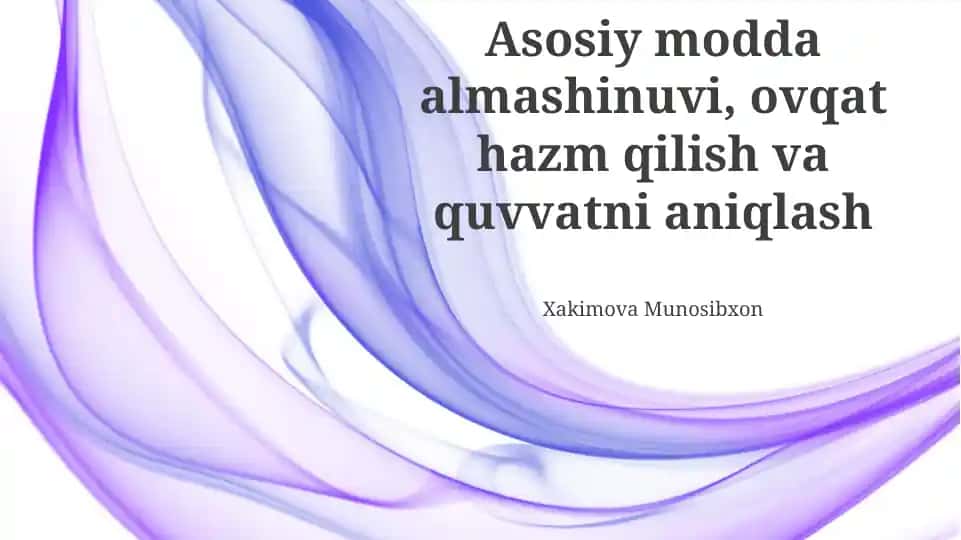 Energiya aniqlash