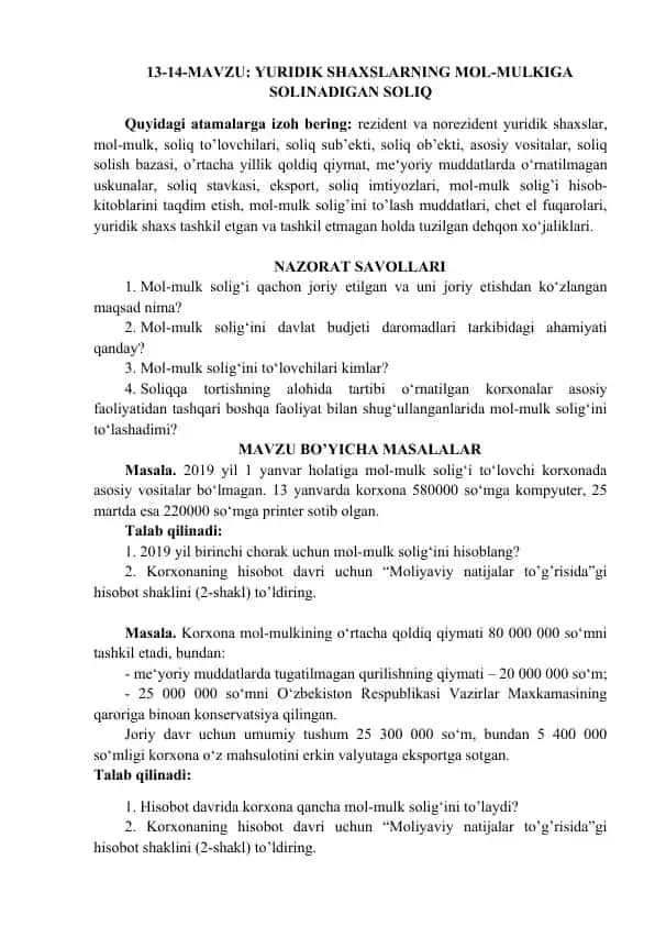 Mol-mulk solig'i