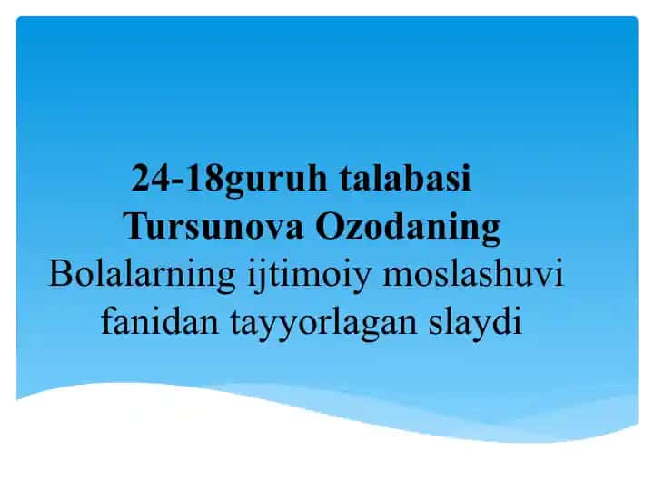 Nutqni Rivojlantirish Metodikasi
