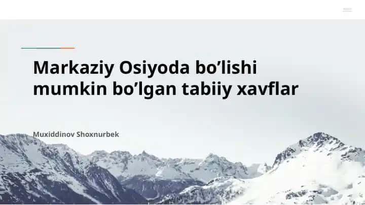Tabiiy Havflar