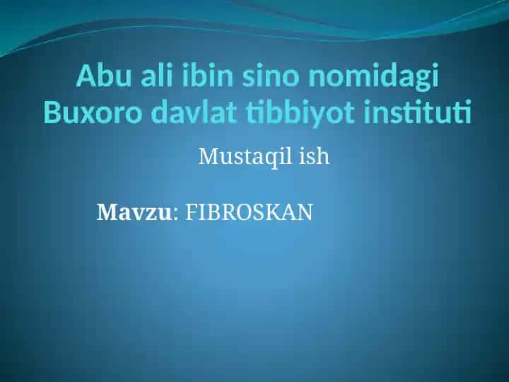 FIBROSKAN