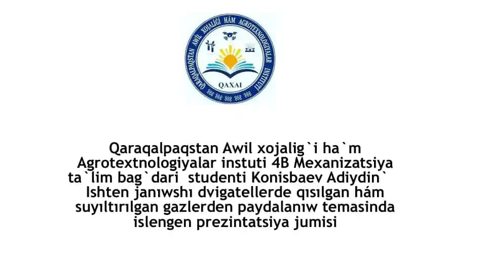 Islengen Prezentatsiya Jumisi