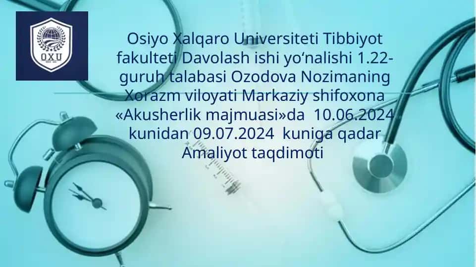 Akusherlik majmuasi