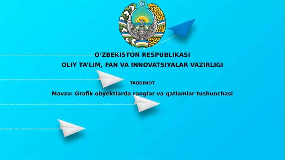 Ranglar va Rang Modellarining Asoslari