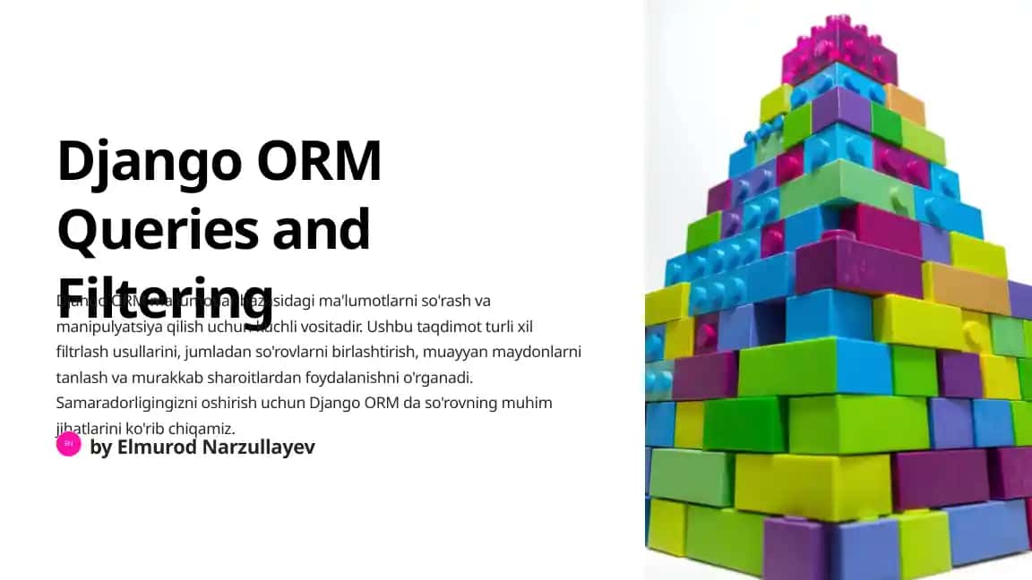 Django ORM Queries and Filtering