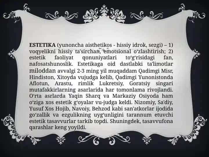 ESTETIKA
