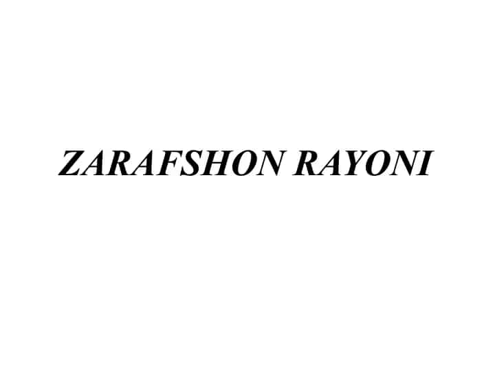 ZARAFSHON RAYONI