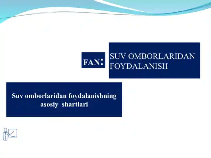 Suv omborlaridan foydalanish