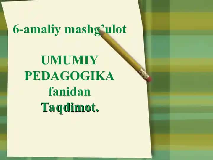 Pedagogik Muloqot