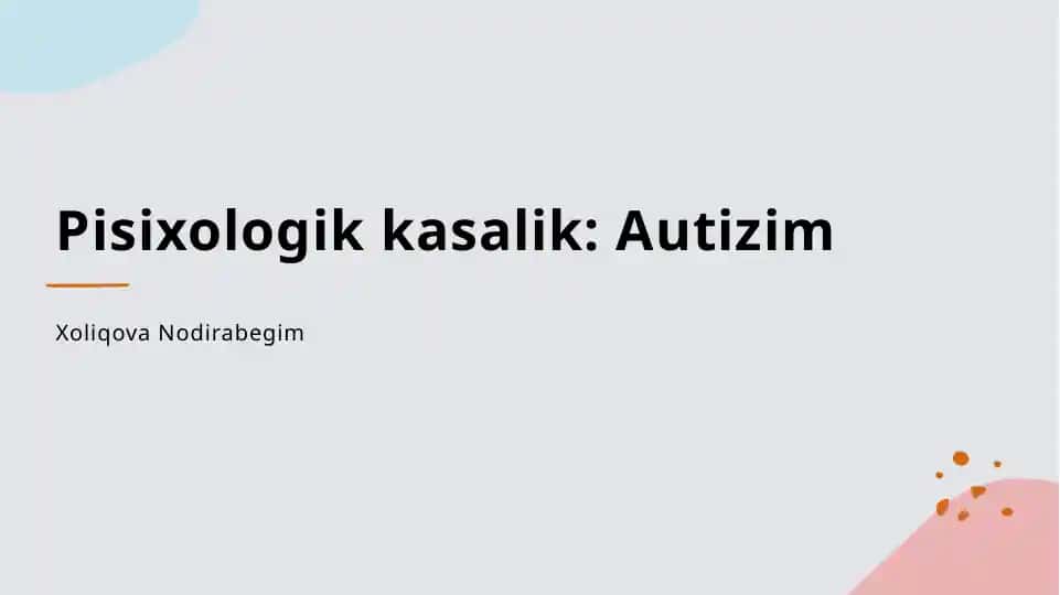 Autizim