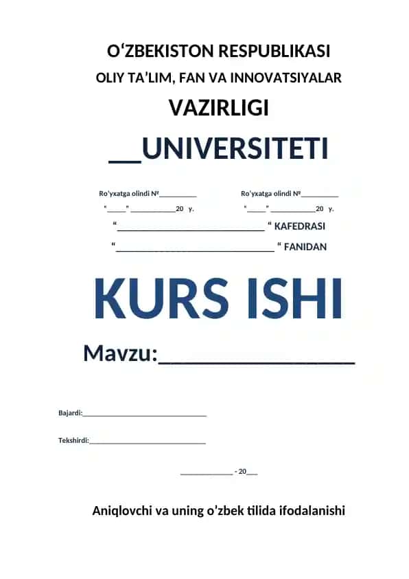 Gaplarni bo‘laklarga ajratish tamoyillari