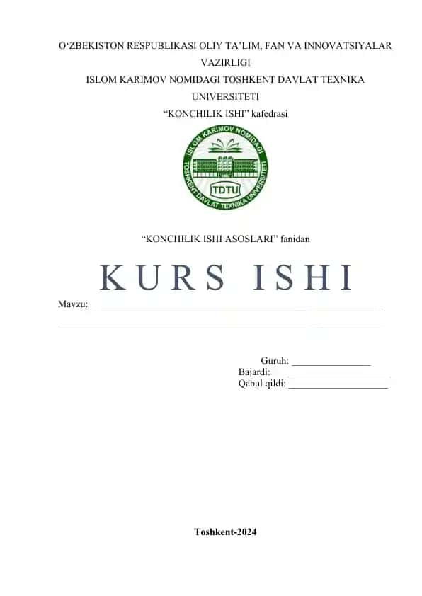 Kon jinslarini qazib-yuklashga tayyorlash ishlari