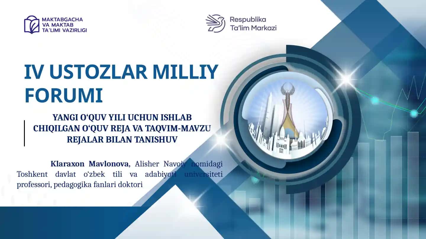 Yangi o‘quv yili uchun ishlab chiqilgan o‘quv reja va taqvim-mavzu rejalari bilan tanishuv