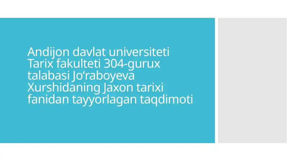 Shimoliy Afrika mamlakatlari yangi davrda tarixiy rivojlanishning asosiy vositalar