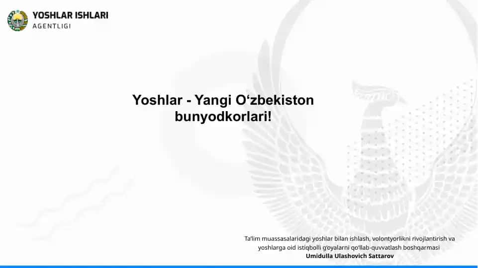 Yoshlar ishlari agentligi