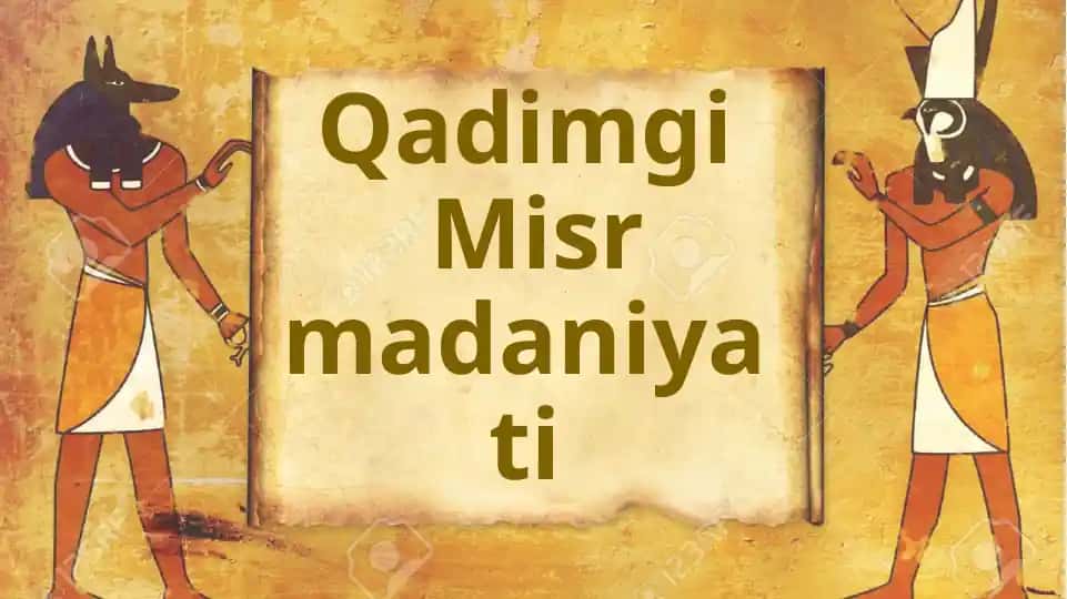 Qadimgi Misr madaniyati