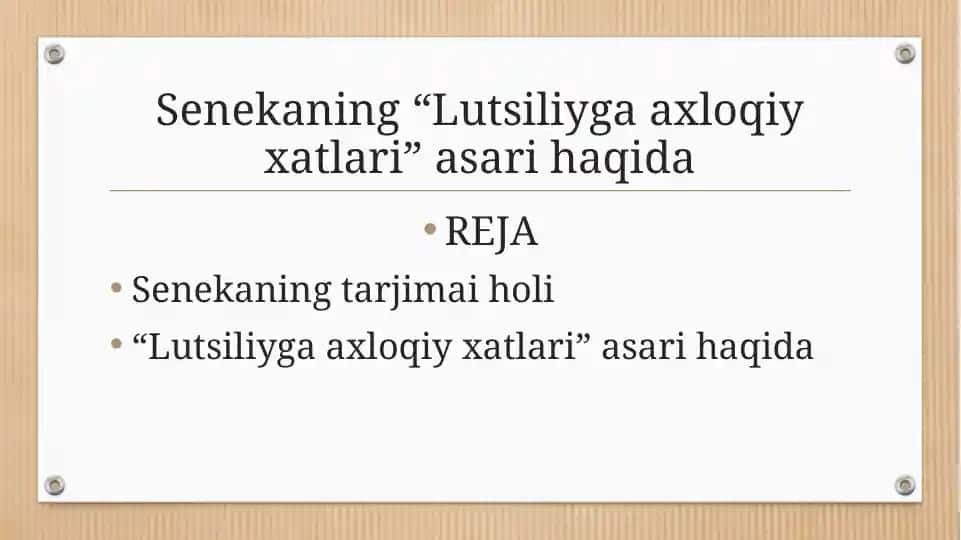 Lutsiliyga axloqiy xatlari