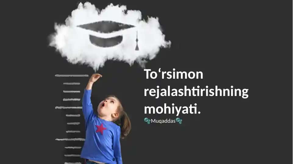 To‘rsimon rejalashtirishning mohiyati
