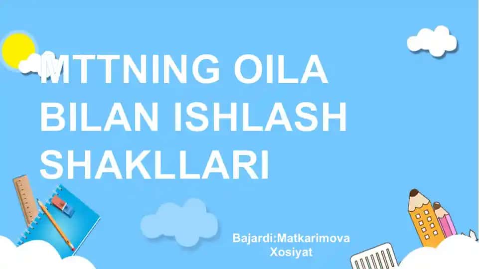 Farzandni tarbiyalashning muhimiyati