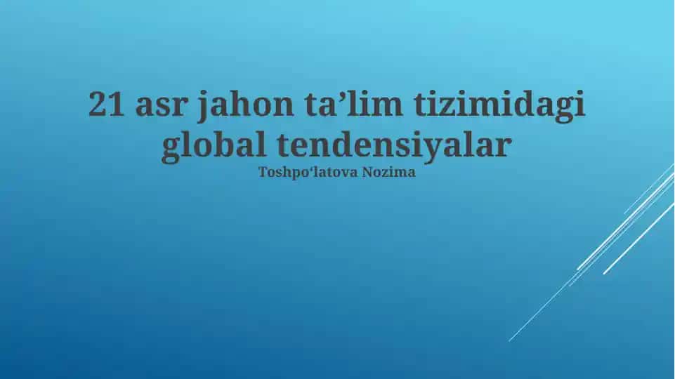 Barqaror rivojlanish maqsadlari