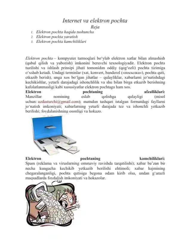 Elektron pochta