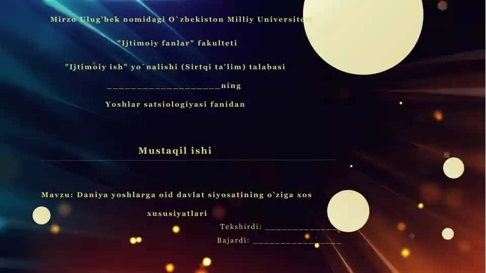 Daniya yoshlar siyosati