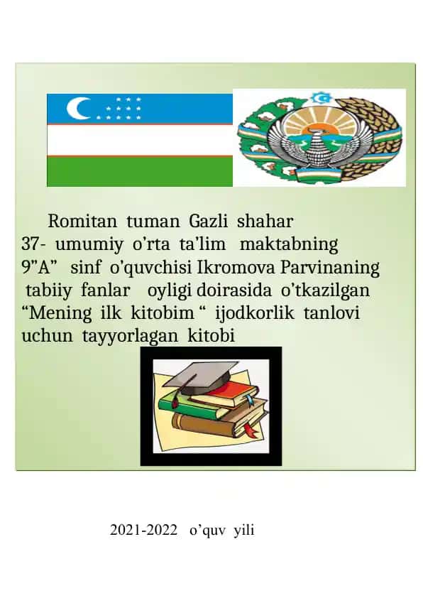 Biologiya- hayot chashmasi