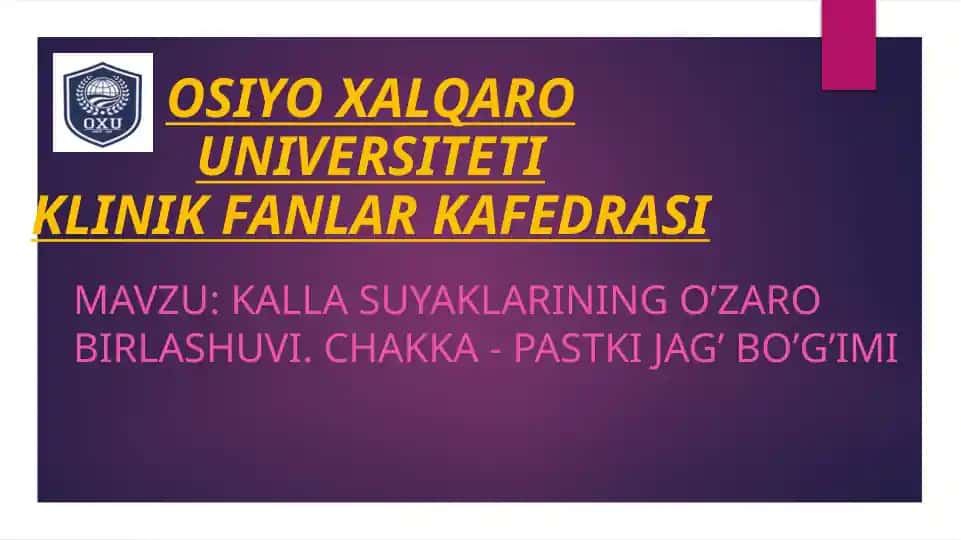 Kallasuyaklarining o'zaro birlashuvi