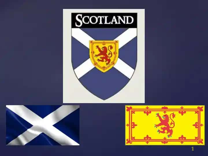 Scotland’s national flag