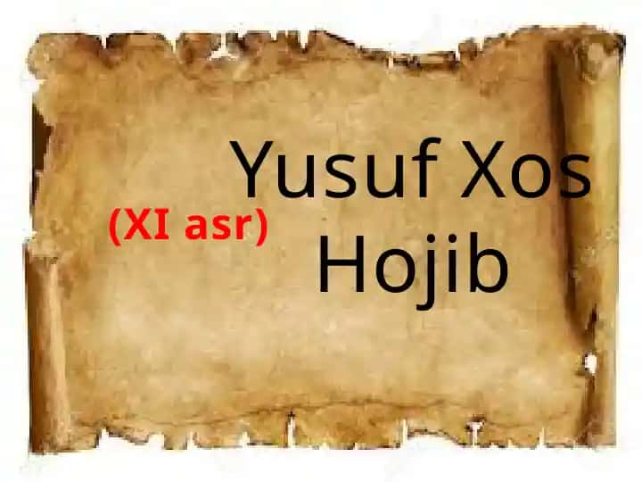 Yusuf Xos Hojib