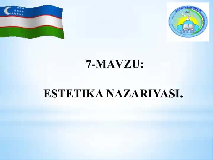 Estetika nazariyasi