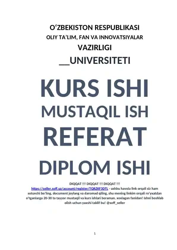 Samolyot modelini loyihalash va modellashtirish