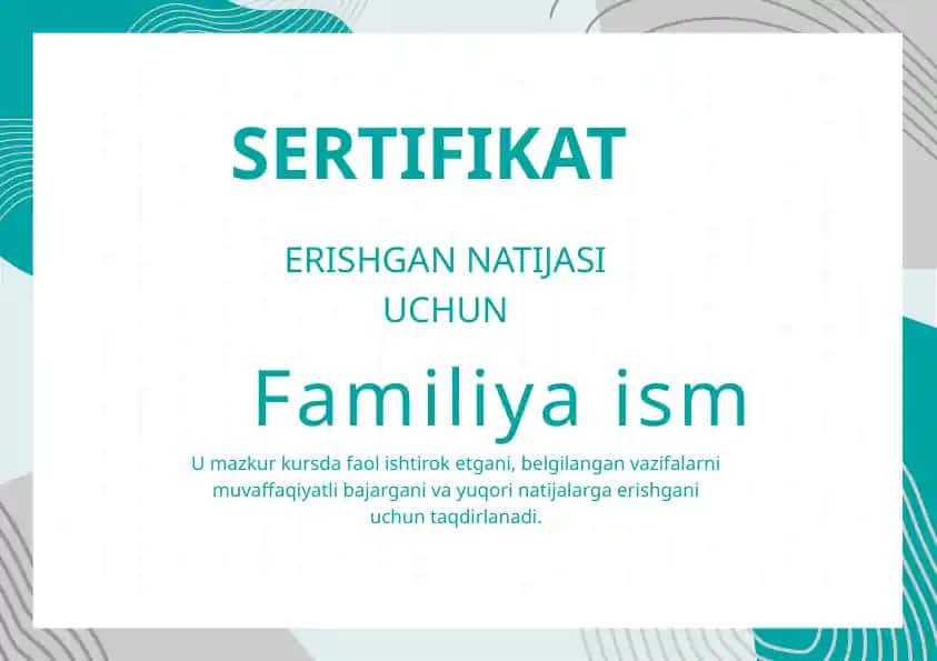 SERTIFIKAT
