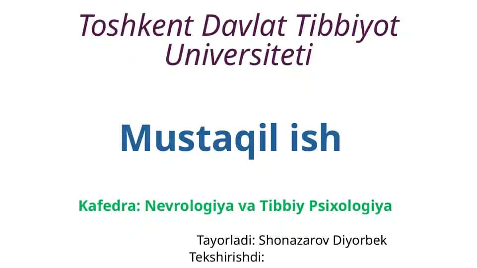 Dissomniyalar