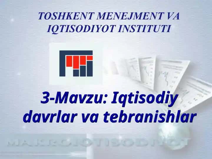 Iqtisodiy o'sish tushunchasi va uning o‘lchanishi