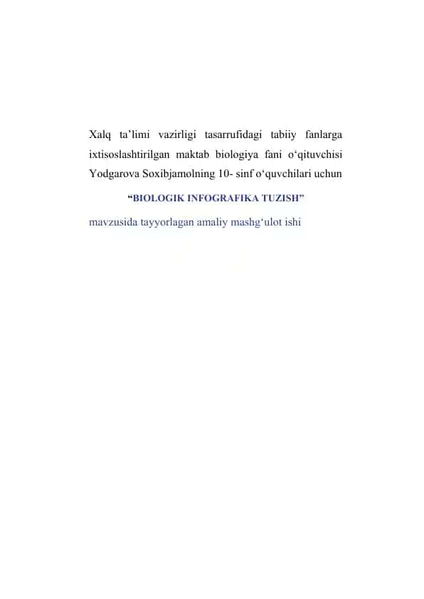 Vitaminlarning inson organizmi uchun ahamiyati