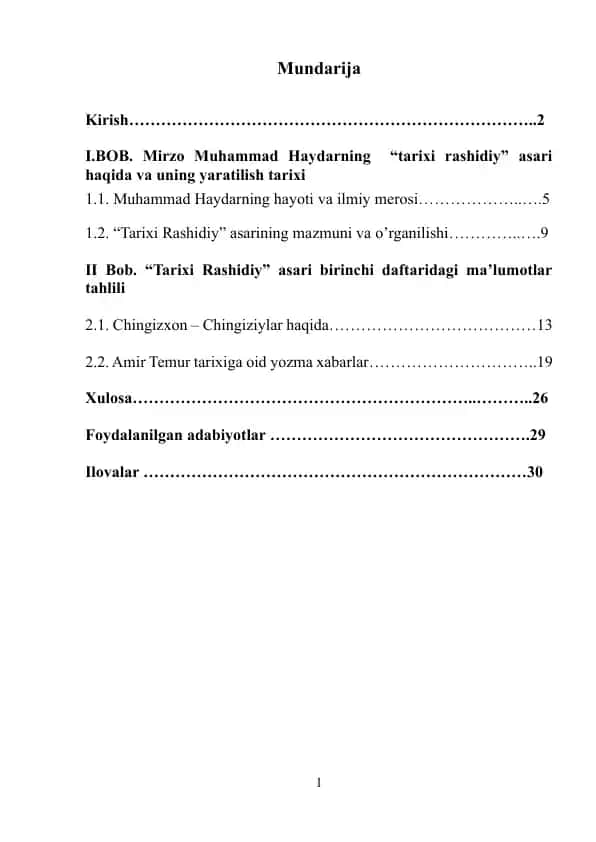 Tarixi Rashidiy