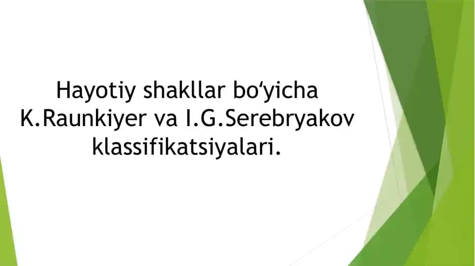 Fitosenologiya (Phyton-o'simlik, Senosis-umumiy va Logos-fan)