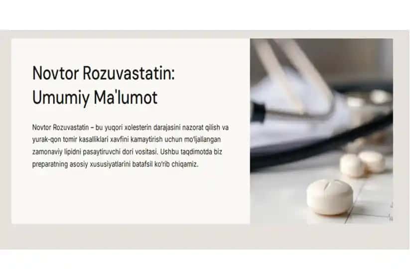 Novtor Rozuvastatin