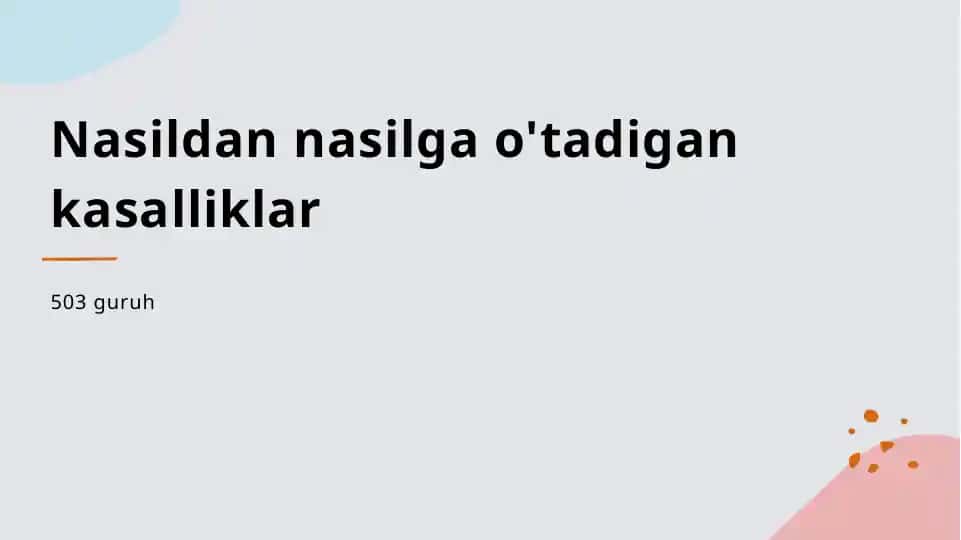 Irsi kasalliklar