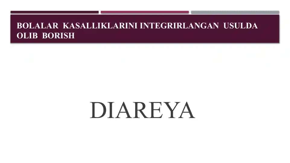 Diareya