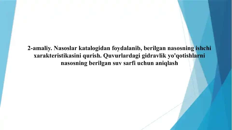 Nasoslar katalogi