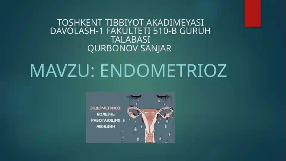 Endometrioz