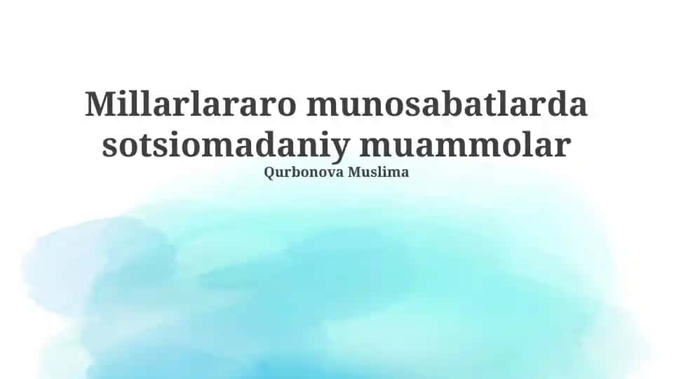 Madaniy farqlar