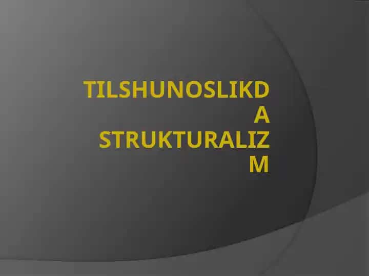Strukturalizm