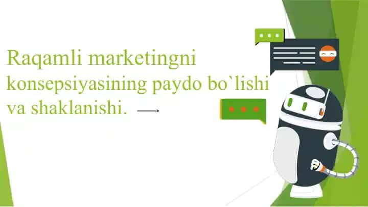 Raqamli Marketing Ta'rif va uning turlari