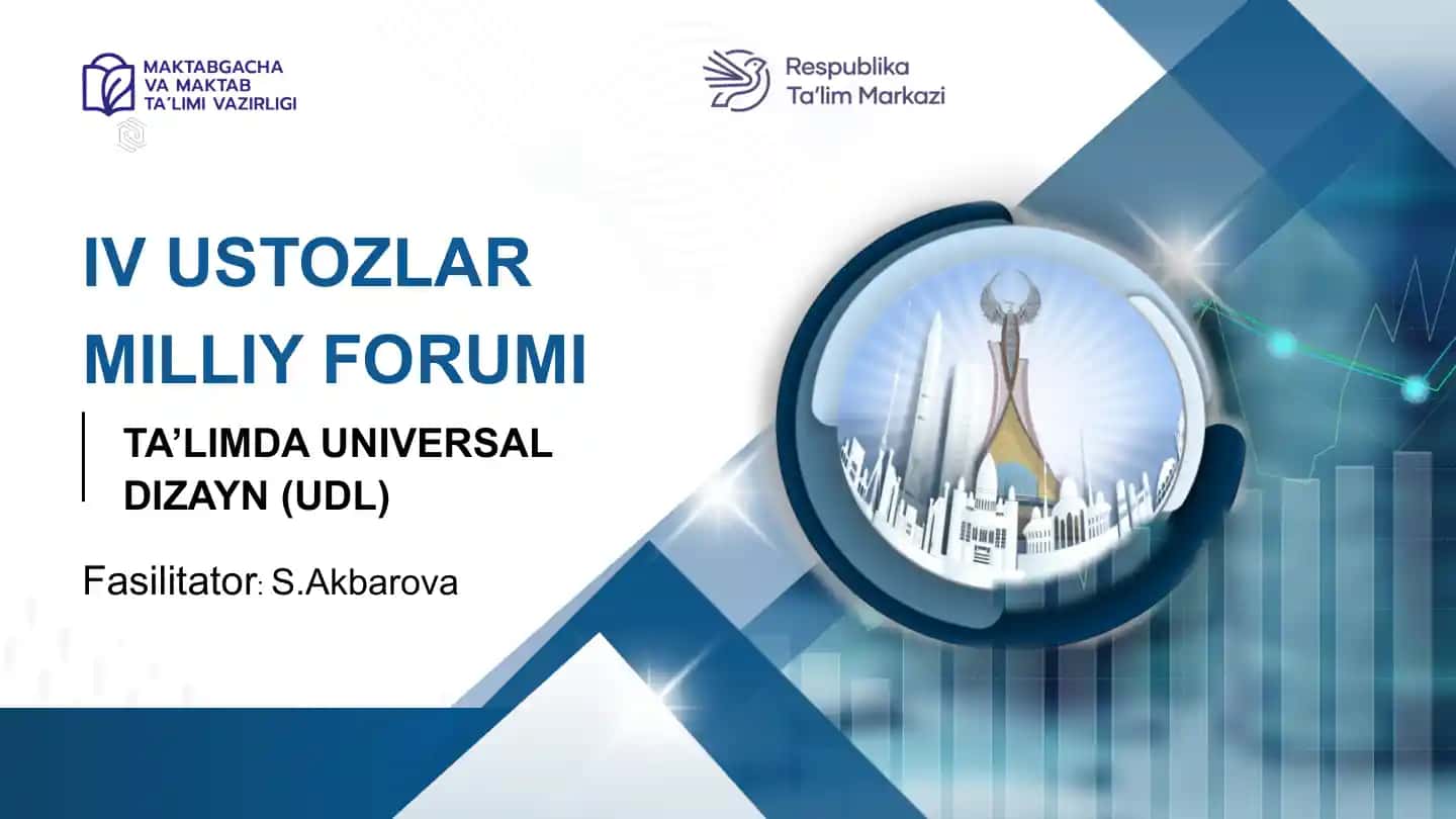 TA’LIMDA UNIVERSAL DIZAYN (UDL)
