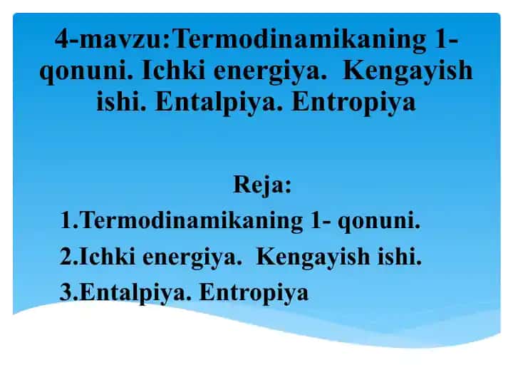 Termodinamika