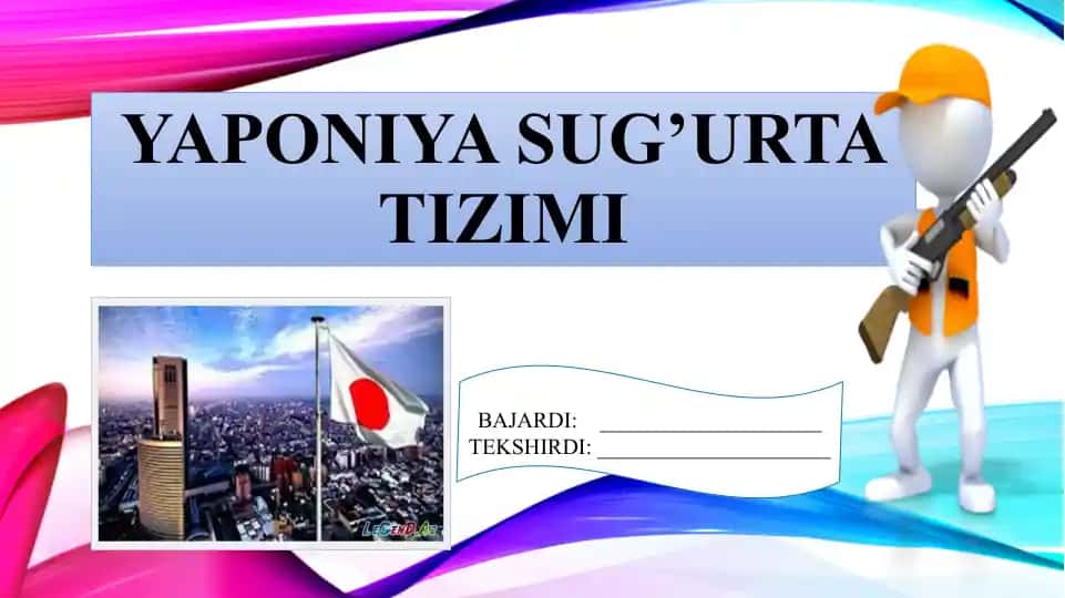 Yaponiya sug’urta tizimi